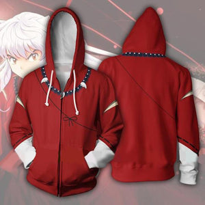 Inuyasha Zipper Jacket Hoodie