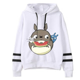 Totoro Print Hoodies Women Sweatshirts