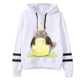 Totoro Print Hoodies Women Sweatshirts