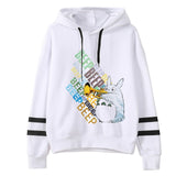 Totoro Print Hoodies Women Sweatshirts