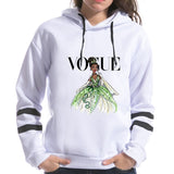 Totoro Print Hoodies Women Sweatshirts