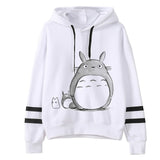 Totoro Print Hoodies Women Sweatshirts