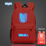 Attack on Titan Backpack School Bag