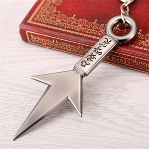 Naruto Shuriken Keychain Sasuke Mini Weapon Keyring