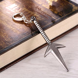 Naruto Shuriken Keychain Sasuke Mini Weapon Keyring