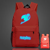 Fairy Tail Glow In The Dark Backpack School Bag