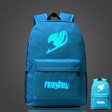 Fairy Tail Glow In The Dark Backpack School Bag