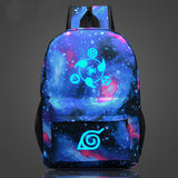 Naruto Round Eyes Student Schoolbag