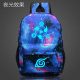 Naruto Round Eyes Student Schoolbag