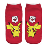 Pokemon Pikachu 3D Printed Socks