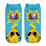 Pokemon Pikachu 3D Printed Socks