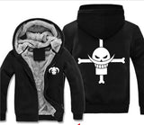 One Piece Sweatshirt Coat Luffy Chopper Print Zipper Hoodie