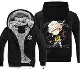 One Piece Sweatshirt Coat Luffy Chopper Print Zipper Hoodie