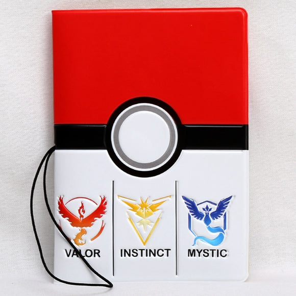 3D Cartoon Pokemon Go Passport Holder Cover