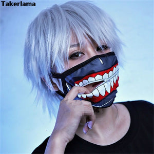 Tokyo Ghoul Takerlama Kaneki Ken Face Zipper Mask