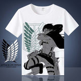 Attack on Titan Shingeki No Kyojin Mikasa Levi T-shirt