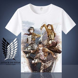 Attack on Titan Shingeki No Kyojin Mikasa Levi T-shirt