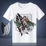 Attack on Titan Shingeki No Kyojin Mikasa Levi T-shirt