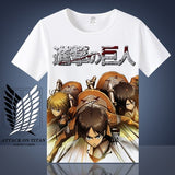 Attack on Titan Shingeki No Kyojin Mikasa Levi T-shirt