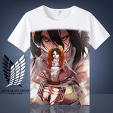 Attack on Titan Shingeki No Kyojin Mikasa Levi T-shirt