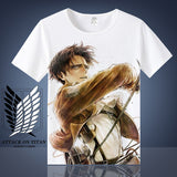 Attack on Titan Shingeki No Kyojin Mikasa Levi T-shirt