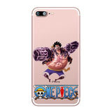 One Piece Phone Case Luffy Zoro Coque for Apple iphone 7 8 plus 6S X 5 6 5S SE 6PLUS