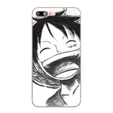 One Piece Phone Case Luffy Zoro Coque for Apple iphone 7 8 plus 6S X 5 6 5S SE 6PLUS