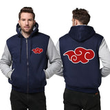 Naruto Akatsuki Long Sleeve Jacket Winter Hoodie