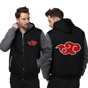 Naruto Akatsuki Long Sleeve Jacket Winter Hoodie