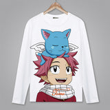 Fairytail O Neck Man Cotton T-Shirt