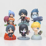 Naruto Akatsuki Deidara Kakuzu Hidan Kakuzu Zetsu Action Figure (6 Pcs Set)