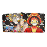 One Piece Luffy Law Ace Short Wallet