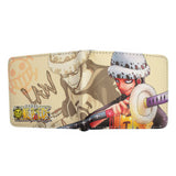 One Piece Luffy Law Ace Short Wallet