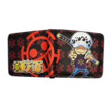 One Piece Luffy Law Ace Short Wallet