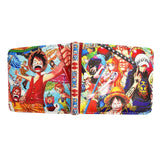 One Piece Luffy Law Ace Short Wallet