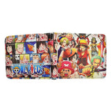 One Piece Luffy Law Ace Short Wallet