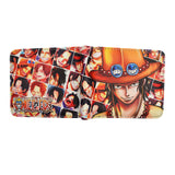 One Piece Luffy Law Ace Short Wallet