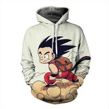 Dragon ball Z Pocket Hoodie Sweatshirt