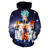 Dragon ball Z Pocket Hoodie Sweatshirt