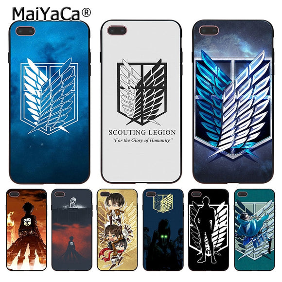 Attack On Titan Phone Case For Apple iPhone