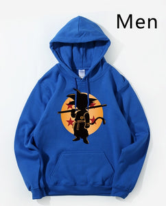 Dragon Ball Z Long Sleeve Pocket Hoodie Pullover