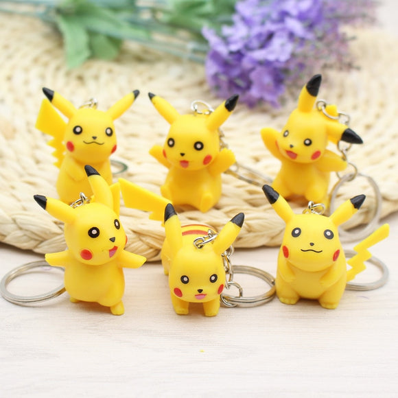 Pokemon Pikachu Key Chains Classic Cute KeyChain