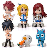 Fairy Tail Action Figure Toy (6 Pcs Set)