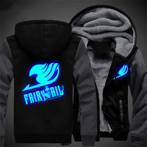 Fairy Tail Luminous Jacket Thicken Hoodie