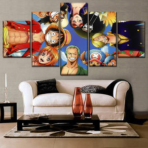 One Piece 5 Panel Painting