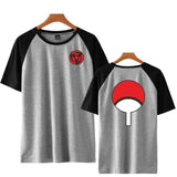 Naruto Uchiha Sasuke Short Sleeve T Shirt