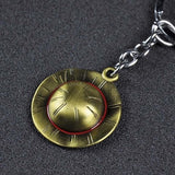 One Piece Luffy Hat Key Ring