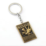 One Piece Luffy Hat Key Ring