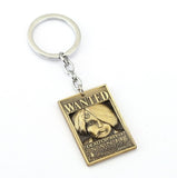 One Piece Luffy Hat Key Ring