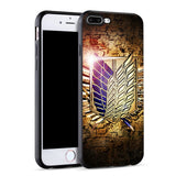 Attack on Titan Soft Silicone Phone Case for iPhone